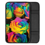 LGBT Pride Rainbow Roses Print Car Center Console Cover
