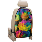 LGBT Pride Rainbow Roses Print Car Seat Organizers