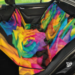 LGBT Pride Rainbow Roses Print Pet Car Back Seat Cover