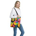 LGBT Pride Rainbow Roses Print Tote Bag