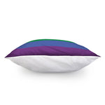 LGBT Pride Rainbow Striped Print Pillow Cover