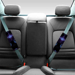 Libra And Astrological Signs Print Car Seat Belt Covers