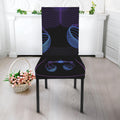 Libra And Astrological Signs Print Dining Chair Slipcover