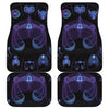 Libra And Astrological Signs Print Front and Back Car Floor Mats