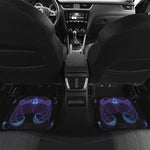 Libra And Astrological Signs Print Front and Back Car Floor Mats