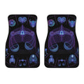 Libra And Astrological Signs Print Front Car Floor Mats