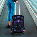 Libra And Astrological Signs Print Luggage Cover