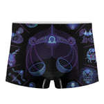 Libra And Astrological Signs Print Men's Boxer Briefs