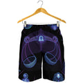 Libra And Astrological Signs Print Men's Shorts