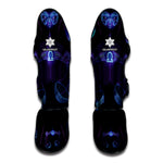 Libra And Astrological Signs Print Muay Thai Shin Guard