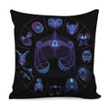 Libra And Astrological Signs Print Pillow Cover