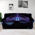Libra And Astrological Signs Print Sofa Cover