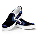 Libra And Astrological Signs Print White Slip On Sneakers
