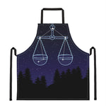 Libra Constellation Print Apron