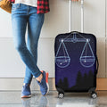 Libra Constellation Print Luggage Cover