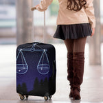 Libra Constellation Print Luggage Cover