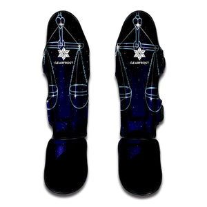 Libra Constellation Print Muay Thai Shin Guard