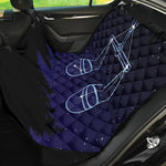 Libra Constellation Print Pet Car Back Seat Cover