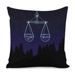 Libra Constellation Print Pillow Cover