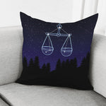 Libra Constellation Print Pillow Cover