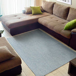 Light Blue Denim Jeans Print Area Rug