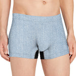 Light Blue Denim Jeans Print Men's Boxer Briefs