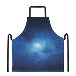 Light Blue Space Print Apron