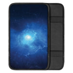 Light Blue Space Print Car Center Console Cover