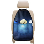 Light Blue Space Print Car Seat Organizers
