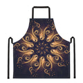 Light Fractal Print Apron