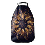 Light Fractal Print Car Seat Organizers