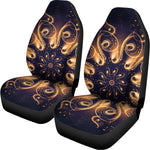 Light Fractal Print Universal Fit Car Seat Covers