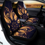 Light Fractal Print Universal Fit Car Seat Covers