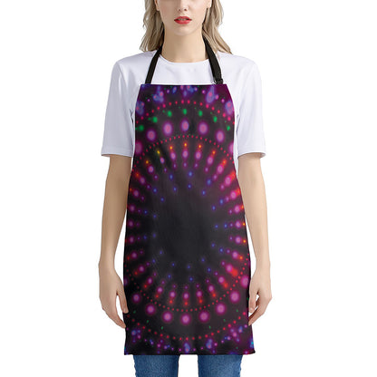 Light Mandala Print Apron