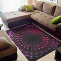 Light Mandala Print Floor Mat