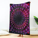 Light Mandala Print Blanket
