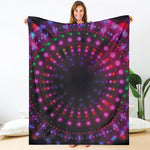 Light Mandala Print Blanket
