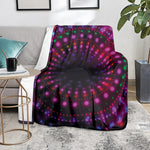 Light Mandala Print Blanket