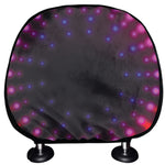 Light Mandala Print Car Headrest Covers