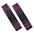 Light Mandala Print Car Seat Belt Covers
