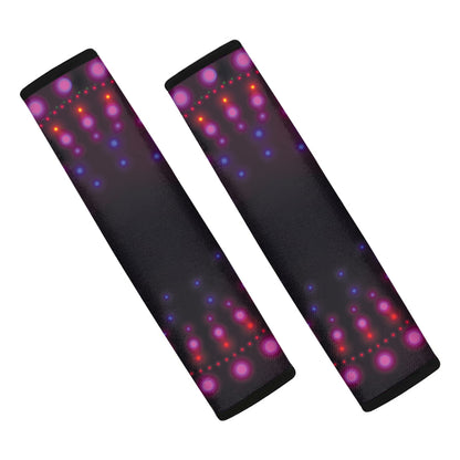 Light Mandala Print Car Seat Belt Covers