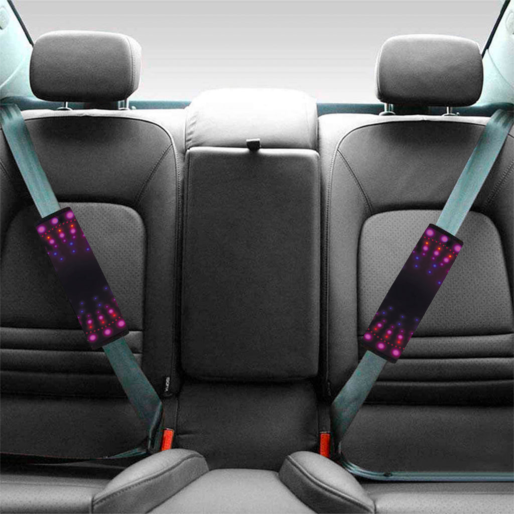 Light Mandala Print Car Seat Belt Covers