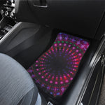 Light Mandala Print Front and Back Car Floor Mats