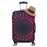 Light Mandala Print Luggage Cover