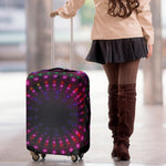 Light Mandala Print Luggage Cover