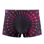 Light Mandala Print Men's Boxer Briefs