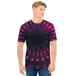 Light Mandala Print Men's T-Shirt
