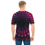 Light Mandala Print Men's T-Shirt