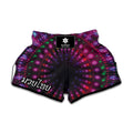 Light Mandala Print Muay Thai Boxing Shorts