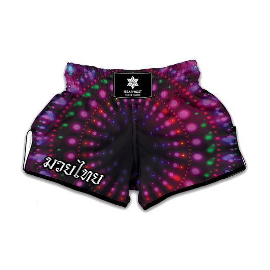 Light Mandala Print Muay Thai Boxing Shorts